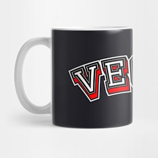 Vegan College Typography Mug